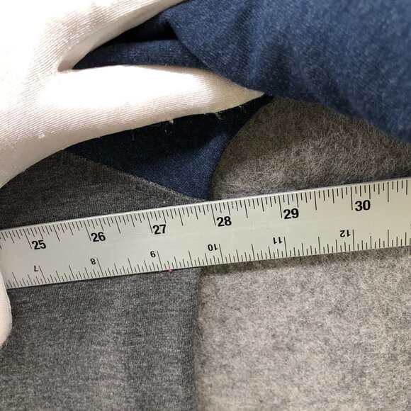 Orvis Raglan Long Sleeve T shirt Mens XXL Gray Blue Crewneck Active Performance - Picture 6 of 10